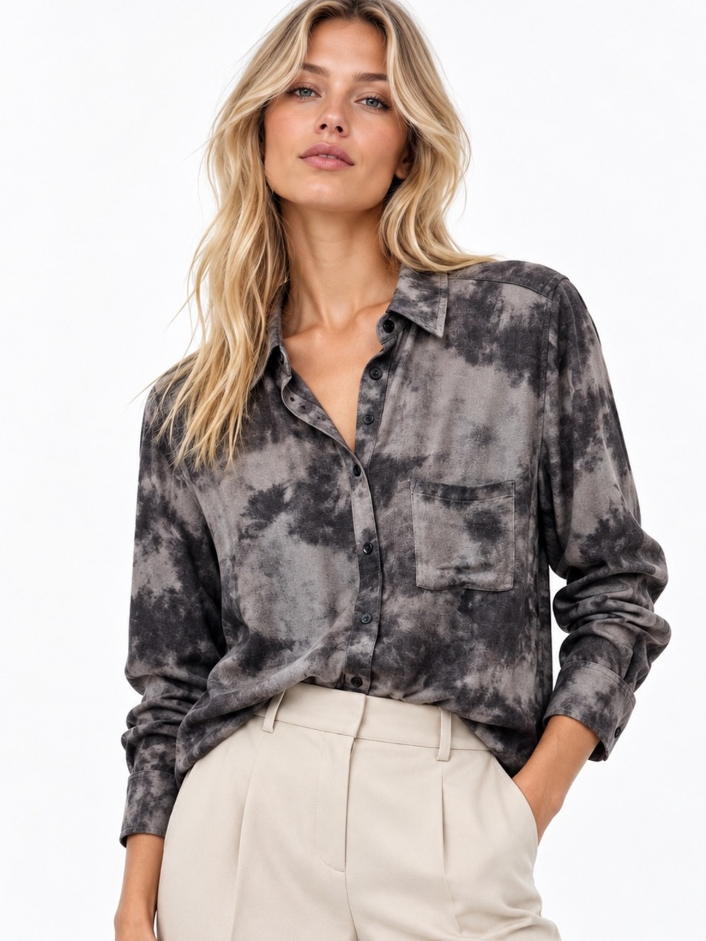 Rails Smokey Button Down Top